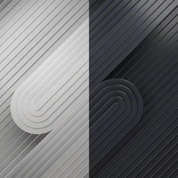 Wallpaper with grey diagonal strips