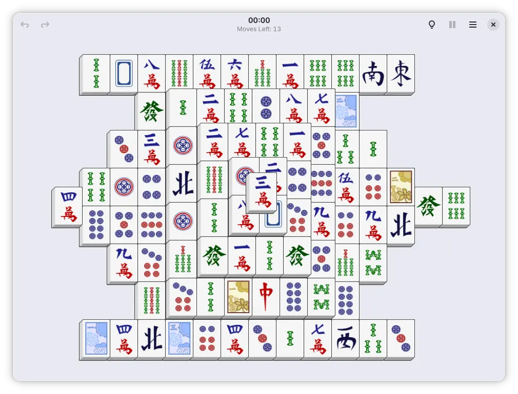 Mahjongg screenshot
